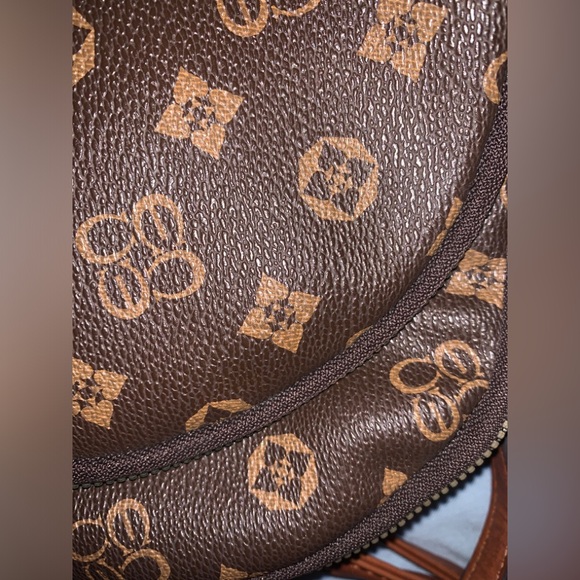 Mini Backpack LV insp with tan straps, NWOT - Picture 3 of 14